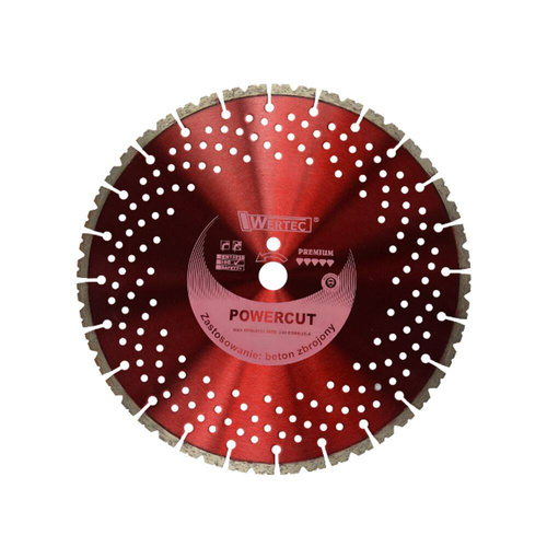 Tarcza diamentowa POWERCUT 350x12x25,4 WERTEC (POWERCUT350) Tarcza diamentowa POWERCUT 350x12x25,4 WERTEC (POWERCUT350)