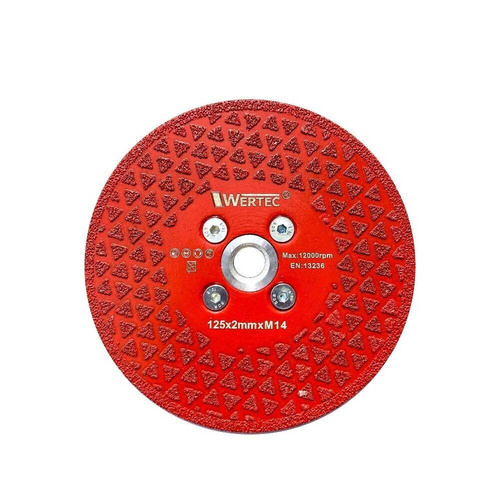 Tarcza diamentowa Wertec WTD12503 125x2xM14 Tarcza diamentowa Wertec WTD12503 125x2xM14
