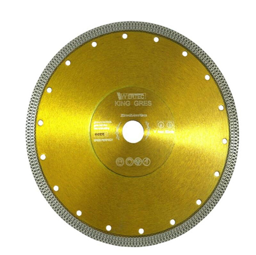 Tarcza diamentowa do gresu Wertec King Gres 250×25,4×10 mm Tarcza diamentowa do gresu Wertec King Gres 250×25,4×10 mm