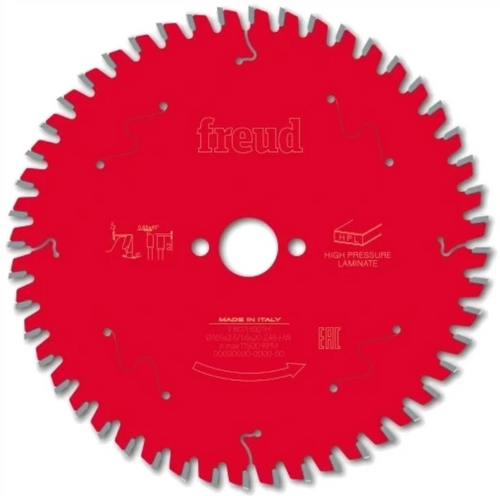 Tarcza do cięcia HPL, laminatów, Corianu 165x2,6/1,6x20mm Z48 FR07H001H - obrazek 1