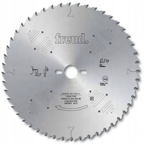 Tarcza do cięcia drewna 300×3,2/2,2×30 mm Z48 Freud LG2A 2100 Tarcza do cięcia drewna 300×3,2/2,2×30 mm Z48 Freud LG2A 2100