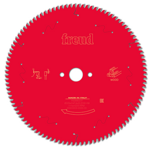 Tarcza do cięcia drewna Freud 305×2,8/1,8x30mm Z100 Freud FR29W001T Tarcza do cięcia drewna Freud 305×2,8/1,8x30mm Z100 Freud FR29W001T