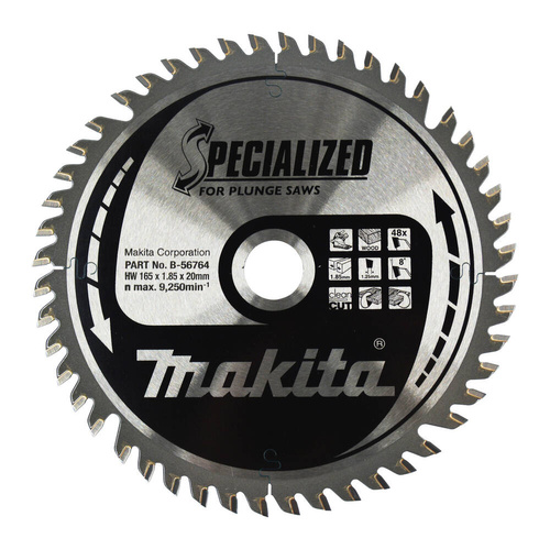 Tarcza do cięcia drewna Makita B-56764 Tarcza do cięcia drewna Makita B-56764