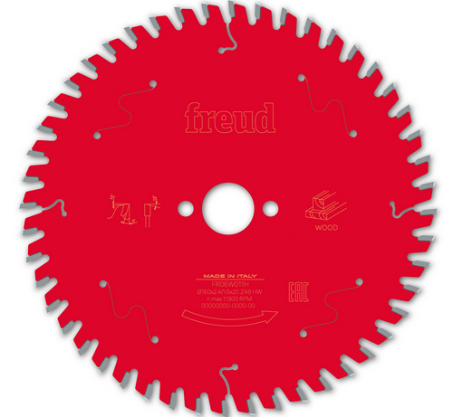 Tarcza do cięcia drewna w poprzek włókien 160×2.4/1.6x20mm Z48 Freud FR06W011H