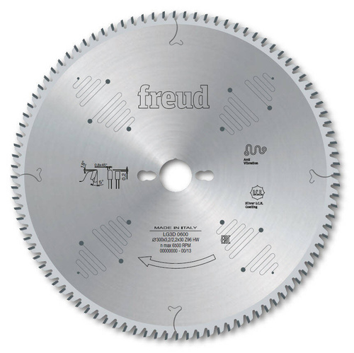Tarcza do cięcia płyty laminowanej 350×3,5/2,5x30mm Z108 Freud LG3D 0900 Tarcza do cięcia płyty laminowanej 350×3,5/2,5x30mm Z108 Freud LG3D 0900