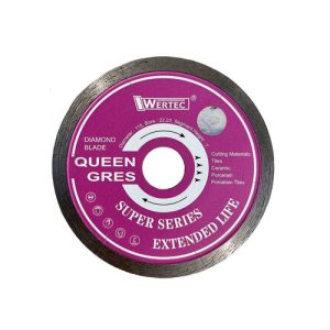 Tarcza do gresu szkliwionego Wertec Queen Gres QG115 115×1.6×22.23 Tarcza do gresu szkliwionego Wertec Queen Gres QG115 115×1.6×22.23