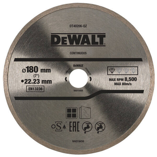 Tarcza tnąca do ceramiki Dewalt DT40206-QZ Tarcza tnąca do ceramiki Dewalt DT40206-QZ