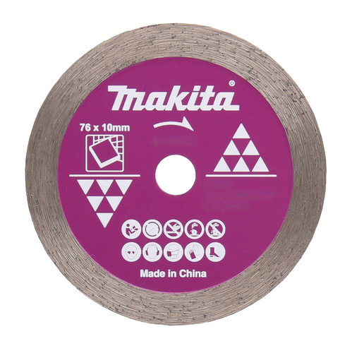 Tarcza tnąca do płytek 76×10 mm Makita D-77263 Tarcza tnąca do płytek 76×10 mm Makita D-77263