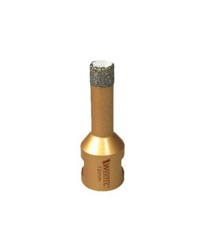 Wiertło koronowe do gresu Wertec WTA12 12×60 mm Wiertło koronowe do gresu Wertec WTA12 12×60 mm