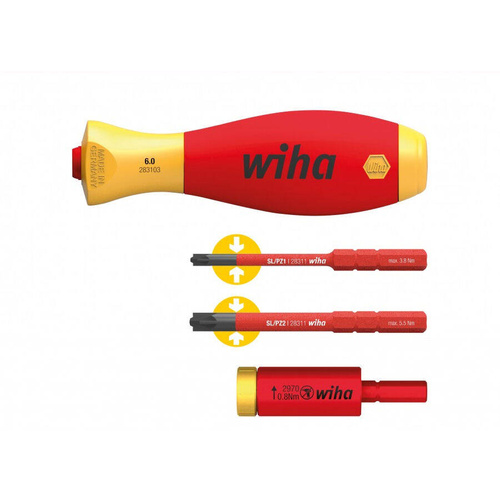 Wkrętak dynamometryczny Wiha easyTorque SL/PZ 41476 - obrazek 1