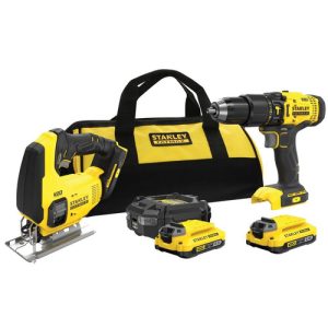 Zestaw elektronarzędzi Stanley Fatmax SFMCK212D2S-QW Zestaw elektronarzędzi Stanley Fatmax SFMCK212D2S-QW