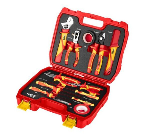 Zestaw narzędzi ręcznych dla elektryka NEO Tools 01-315 Zestaw narzędzi ręcznych dla elektryka NEO Tools 01-315