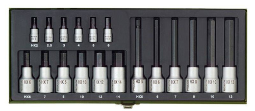 Zestaw nasadek imbusowych Proxxon PR23100 Zestaw nasadek imbusowych Proxxon PR23100