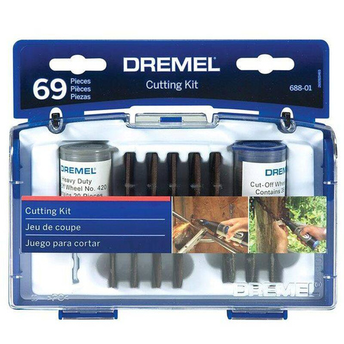 Zestaw tarcz do cięcia Dremel 26150688JA 69 szt. Zestaw tarcz do cięcia Dremel 26150688JA 69 szt.