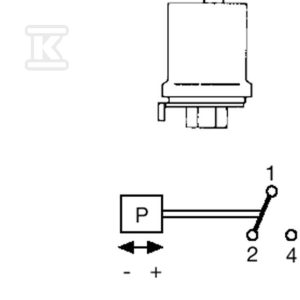 Łącznik ciśnieniowy do pomp SQ/SQE FF4-32 2-32 bar 00ID9074 Łącznik ciśnieniowy do pomp SQ/SQE FF4-32 2-32 bar 00ID9074